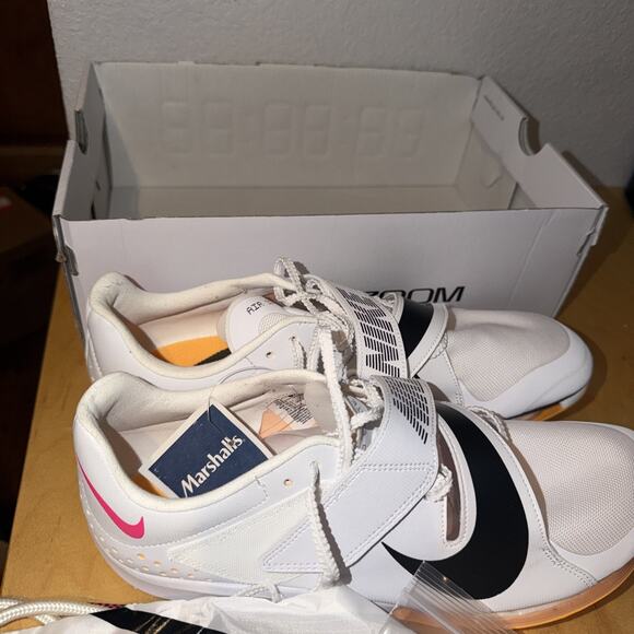 Nike Air Zoom LJ Elite Long Jump Track Spikes CT0079-101 Men's Size 12 NEW - Picture 8 of 10